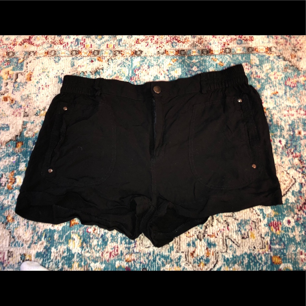 Black shorts